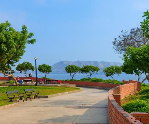 Bella vista al malecón Lima - Miraflores