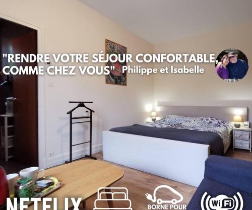 Belle chambre d'hôtes avec petit déjeuner chez Phil et Isa
