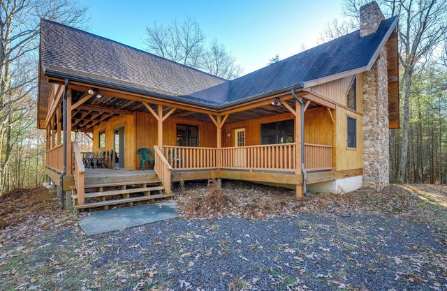 Benton Home on 50 Acres w/Private Deck & Views!