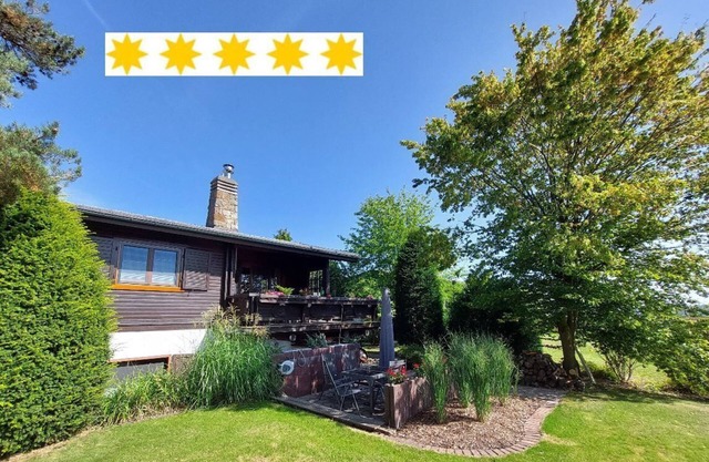 BIBERCHALET and BIBERBAU as compl. House with terrace, garden and garden sauna