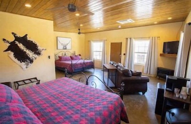 Big Bend Lodging at Ten Bits Ranch | Room #5 (Delmonico’s Steakhouse)