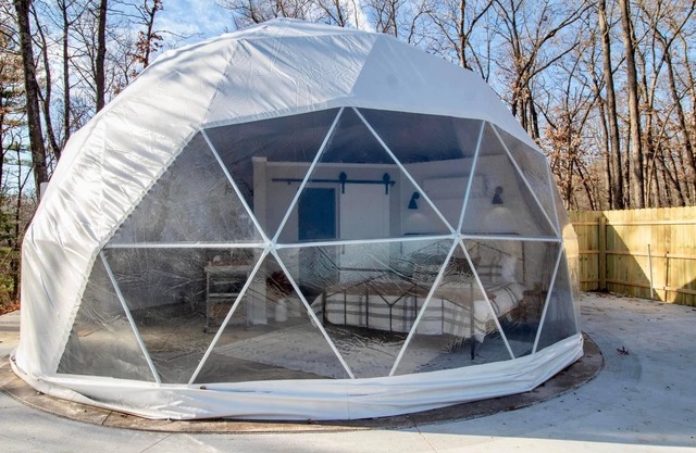 Black RiverFalls Glamping Dome 2