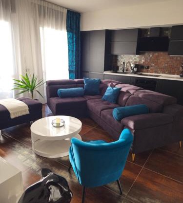 Blu petrolio stay