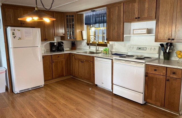 Blue Moon on Weller Island