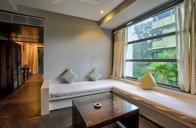 BluO 1BHK - Shared Pool, Candolim Beach 800m