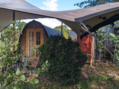 Boshut "De Steenuil" met sauna