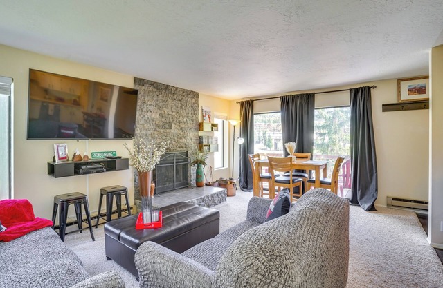 Brian Head Condo w/Fireplace, Close to Reservoir!