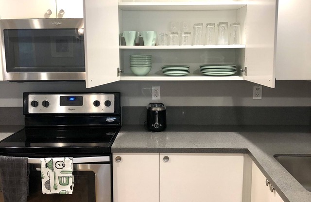 Bright and modern basement apartment in a great neighborhood