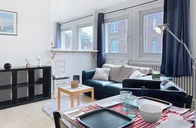Bright apartment for 4 people 5 minutes from the center of Lille