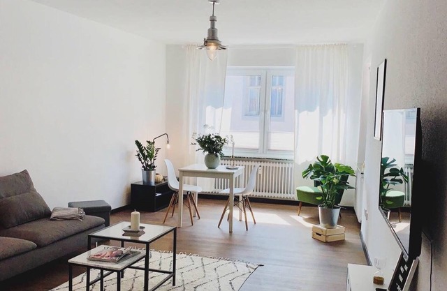 bright furnished 2 room apartment in a prime city center location in Braunschweig