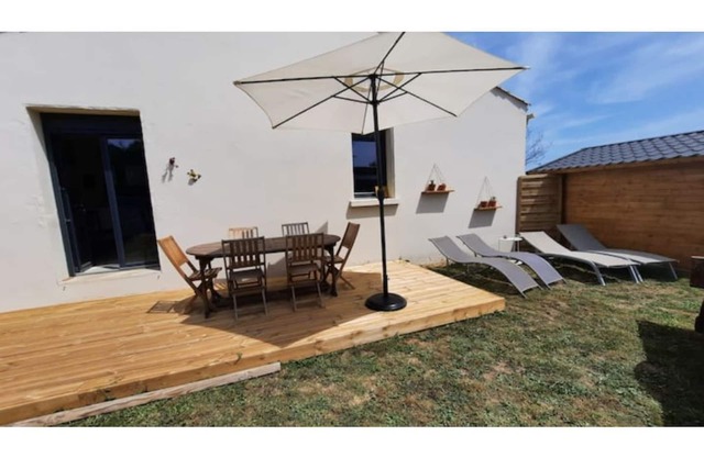 Bright house with garden