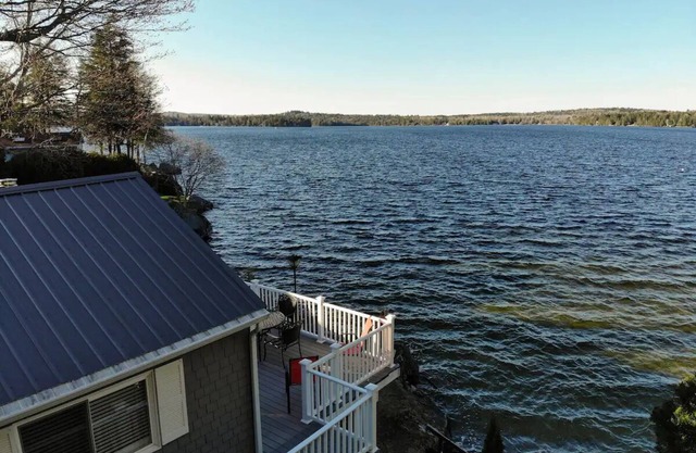 Bright lakefront home, near Acadia, family-friendly, w/guest house! ☼