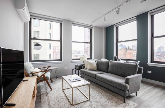 Bright Loop 1BR w/Gym, Roofdeck, W/D, nr West Loop & the L by Blueground