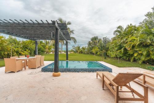 Bungalow with tropical style at cap cana A8C