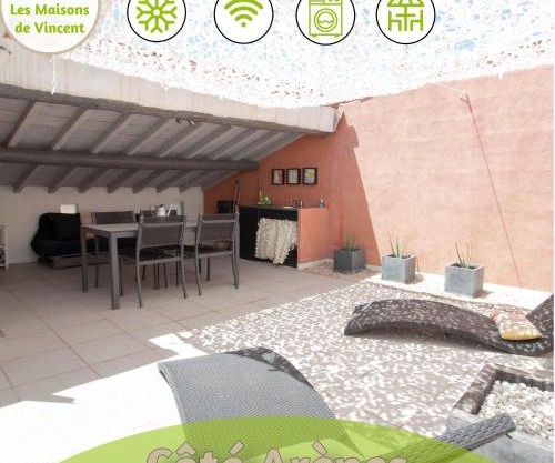 Côté Arènes, Clim - Terrasse