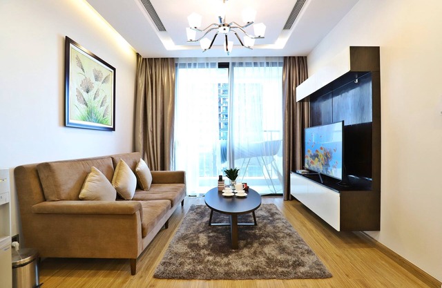 căn hộ 1 phòng ngủ nhiều tiện nghi tại vinhomes metropolis