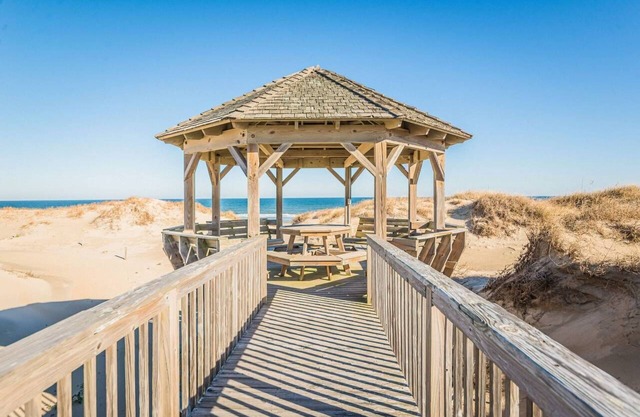 C9039 Bear Inn OBX. 4X4 Area, Wild Horses, Oceanfront, Hot Tub!