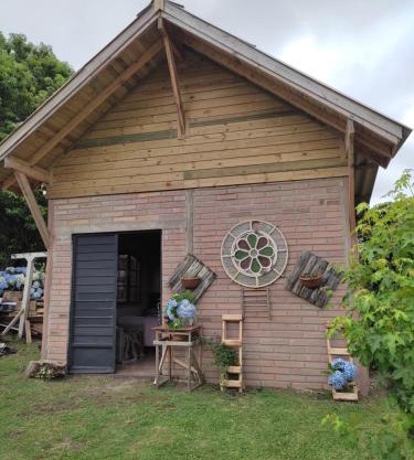 Cabana luar de pedra