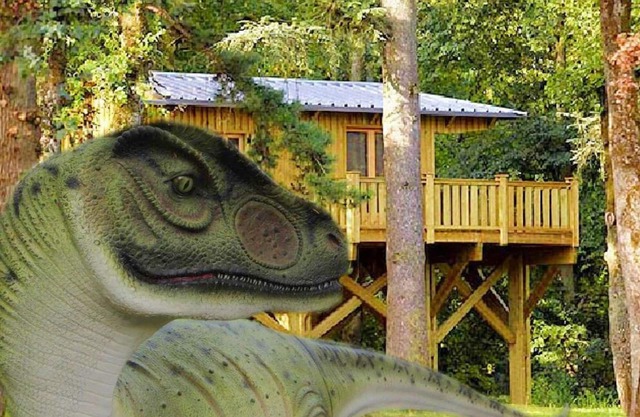 Cabane Perchée Jurassic, Unique en France, Atypique, Insolite!