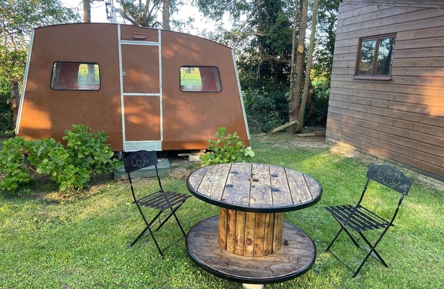 Cabin + caravan
