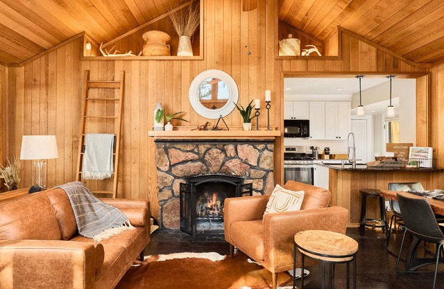 Cabin on Pikes Peak w Hot Tub, Fireplace, 235Mbps!