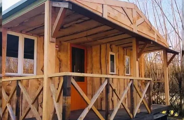 Camping Ecologique la Roche d'Ully* - Cottage Ailme 3 rooms 4 people