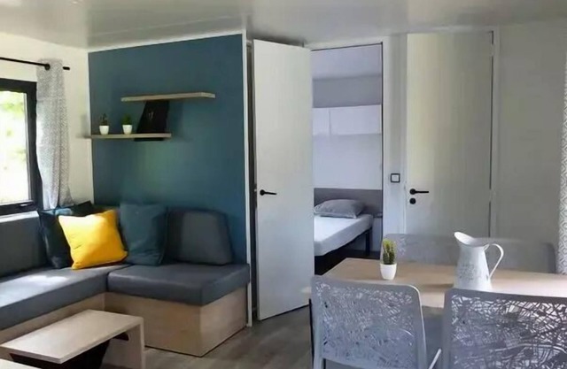 Camping Flower Le Martinet Rouge * - Premium 3-room mobile home for 5 people