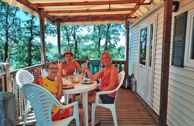 Camping de la Colombière * - Mobil home SUN 24m2 - Covered terrace - 2 bedrooms 4 people
