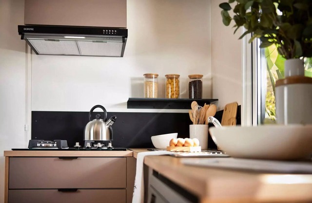 Camping Le Sous Bois * - MH NEST 33 3 Bedrooms - Air conditioning/TV 6 people