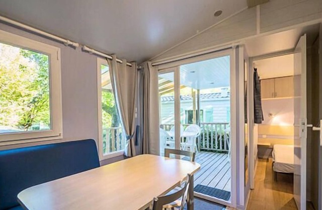 Camping Les Terrasses du Lac**** - Cozy 3-Room Mobile Home 4 adults and 1 child under 12 years old