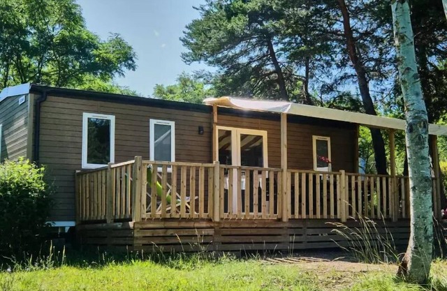 Camping maeva Escapades Le Couriou * - Mobile Home Cozy Large 4 Rooms 6 People Air Conditioned