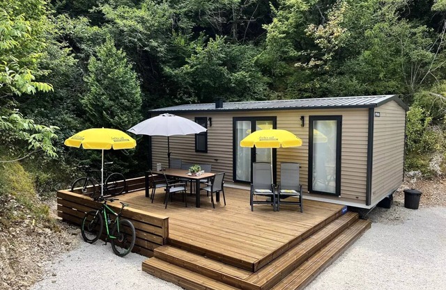 Campsite La Draille * - Mobile home Toulouse 6 people