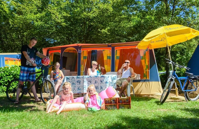 Campsite La Draille - Tent Bungalow Bergerac 5 rooms 8 people Without Sanitary