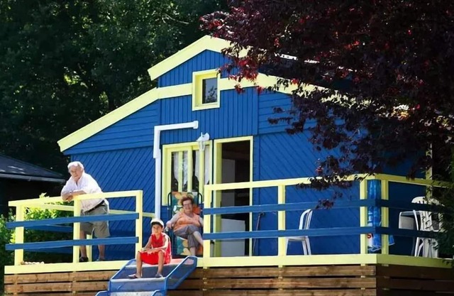 Campsite Saint Pierre de Rousieux**** - Blue Chalet 2 Rooms 2 Rooms 4/6 People Mezzanine
