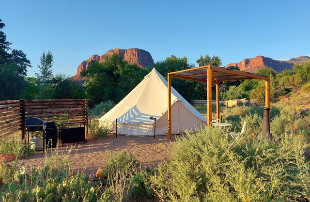 Canyon Tent at Gateway Glamping, Western Colorado