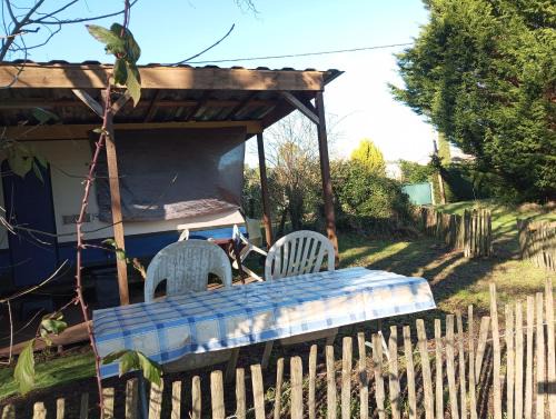 Caravane En Pleine Nature