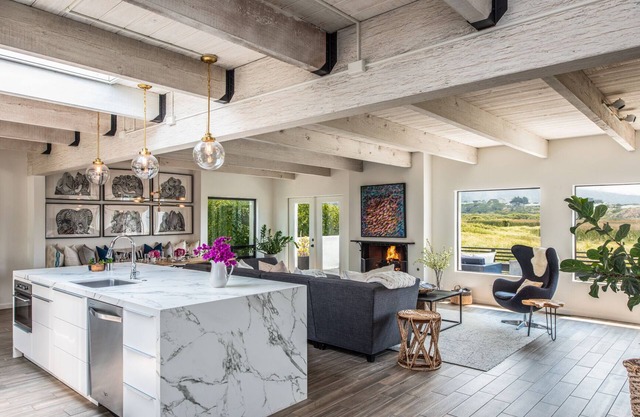 Carmel Modern Hacienda walking distance to town W/3 Bedrooms and 3.5 Baths
