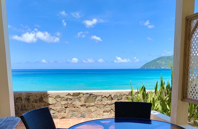 CASA CARIBE SEA LEVEL OCEANFRONT VILLA, Air Conditioning, Beautiful Views!