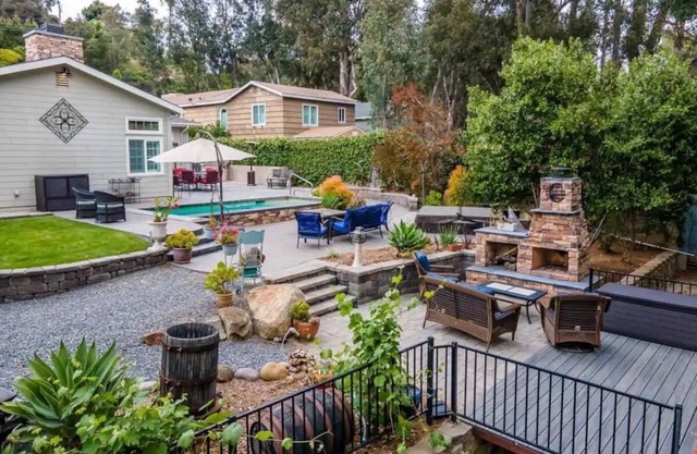 Casa Charles a private Villa in the foothills of Mt Helix in La Mesa, CA.