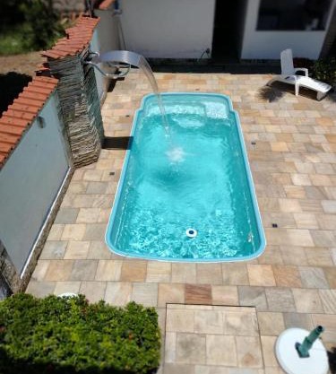 Casa confortável com piscina