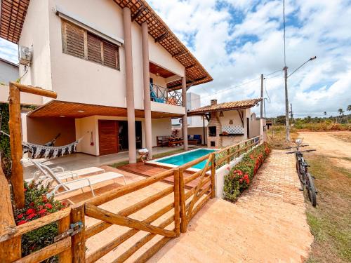 Casa Mangue, na praia do Patacho, rota Milagres