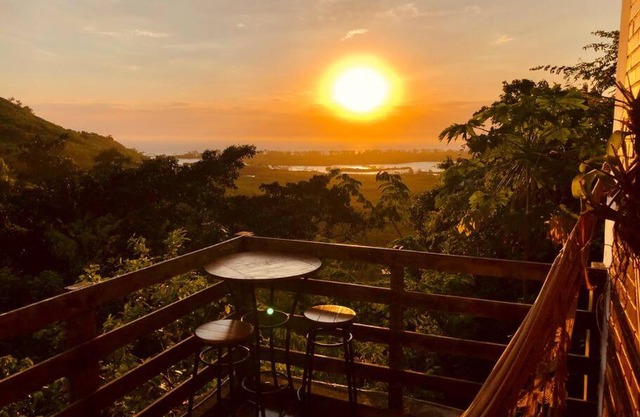 Casa na serra de Grumari vista incrível