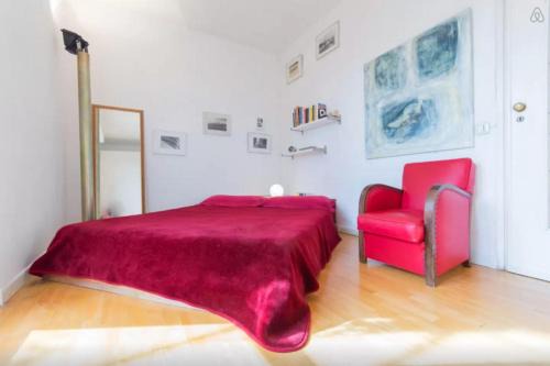 Central Room con terrazzo e bagno privato, clima