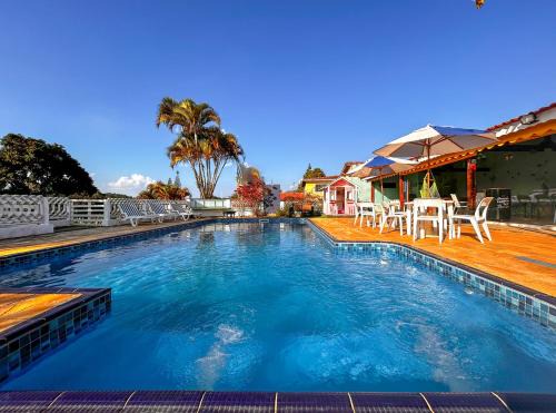 Chácara com piscina, churrasqueira, WiFi e quadra