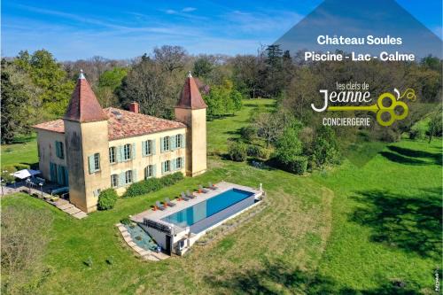 Château Soules - Piscine - Lac - Calme