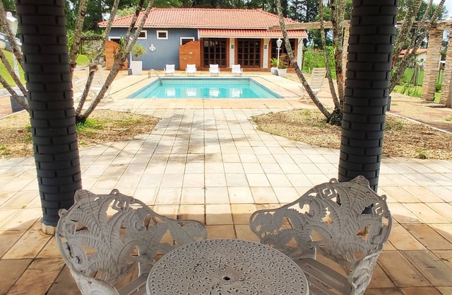 Chácara Dois Corações, spacious residence with several