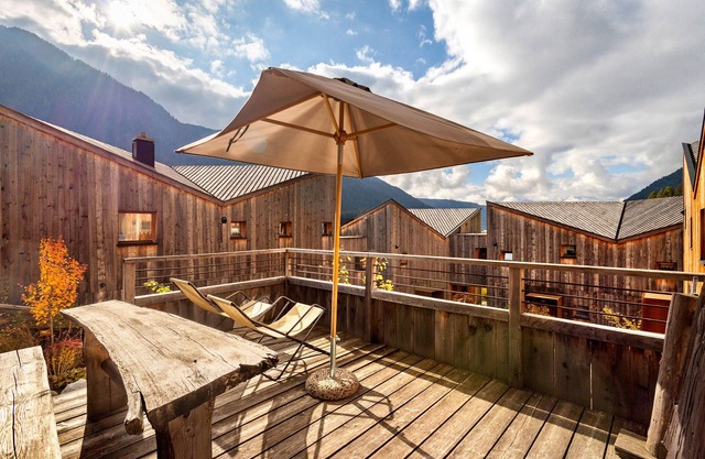 Chalet 'Blasla Olben 2-3P 1' with Mountain View, Private Terrace and Wi-Fi