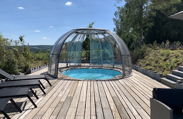 Chalet Bulle Piscine & Jardin 4pers