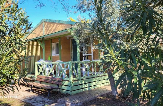 Chalet climatisé avec patio en Haute Corse 5 couchages