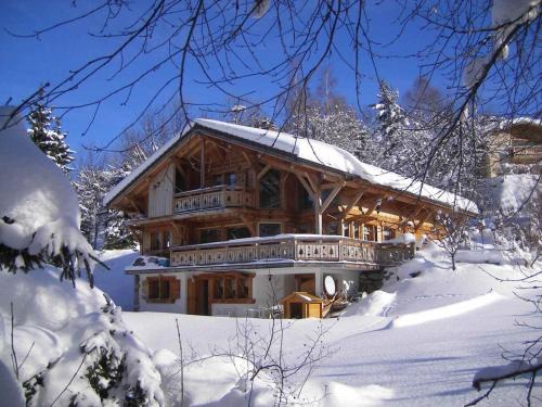 Chalet cosy 12 pers. à 1km des pistes, 5 ch., WiFi, cheminée, abri voiture - FR-1-572-30